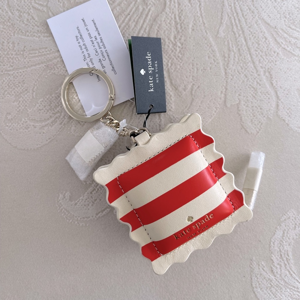 Kate Spade Mangia Ravioli Coin Purse Bag Charm KC473 New